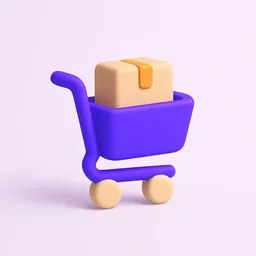 3D-Illustration: KI Voice Agent für E-Commerce